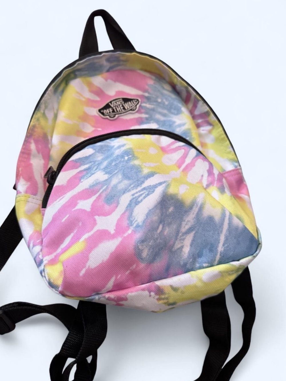 Vans Tie-Dye Mini Backpack in Pink, Yellow & Blue
